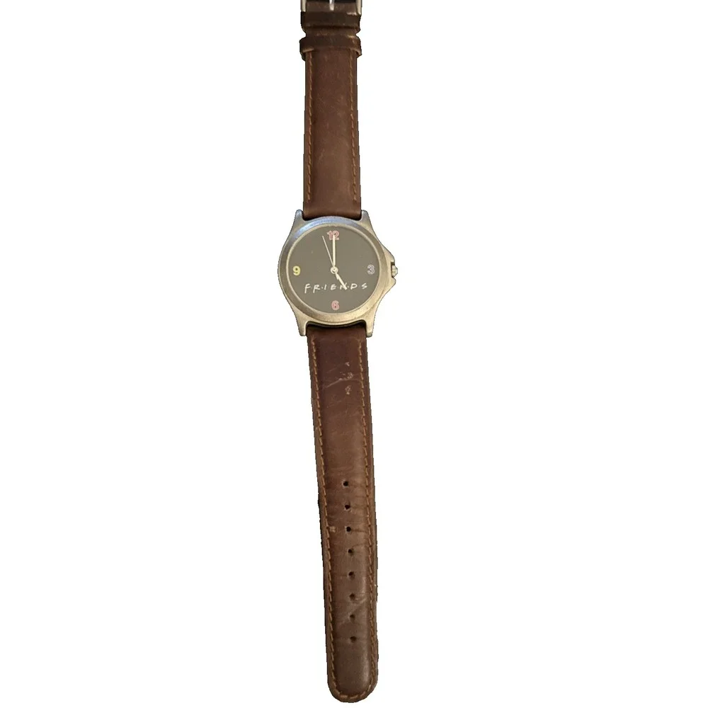 Rare Friends TV Series Vintage Watch 1990s  Leather Strap Diet Coke Collab